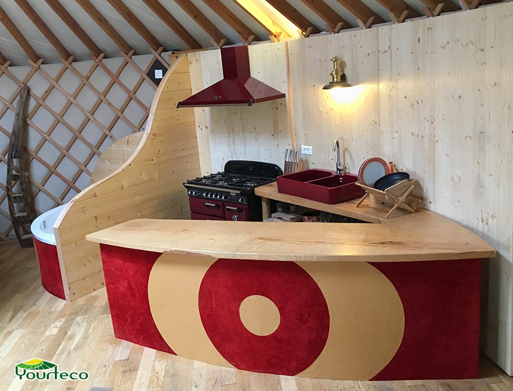 CUISINE YOURTE CONTEMPORAINE CUISINE YOURTE CONTEMPORAINE