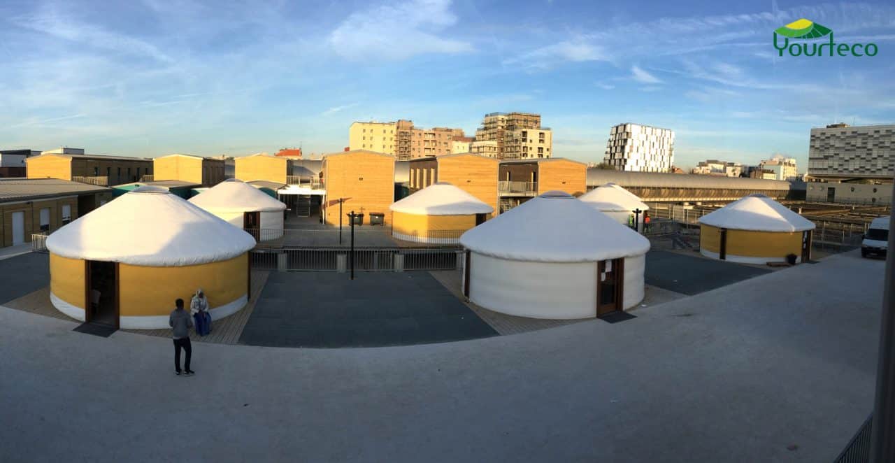 Yourte contemporaine par Yourteco