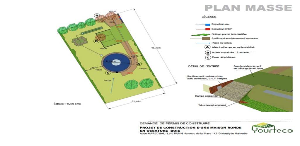 Illustration de la documentation sur le permis de construire une yourte par Yourteco