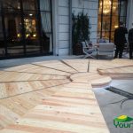 Plancher de yourte