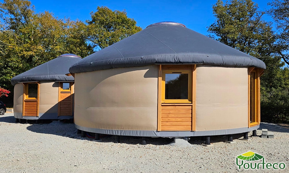 Buying "Nomade" wooden yurt