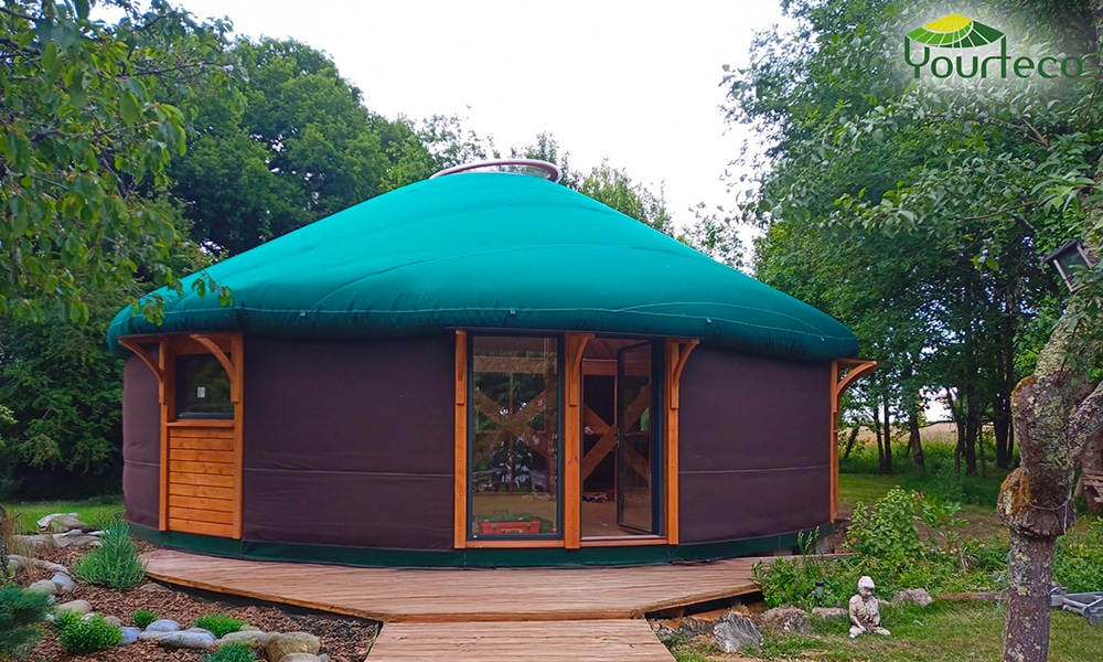 Buying wooden yurt khagan model